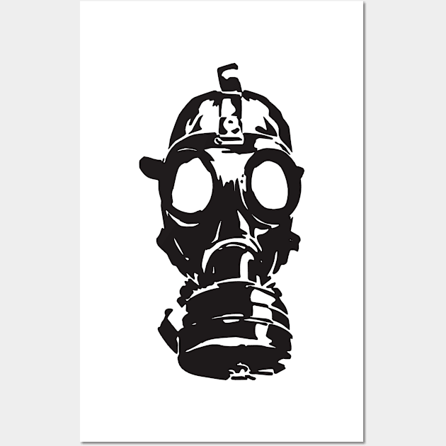 Gas mask Wall Art by GoshaDron